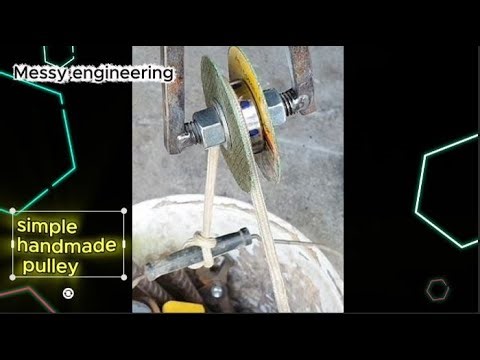 [DIY]simple handmade pulley