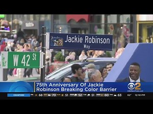 Remembering Jackie Robinson's legacy 75 years later