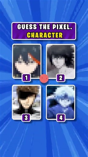 Can You Guess These Pixelated Anime Characters? | Ultimate Challenge