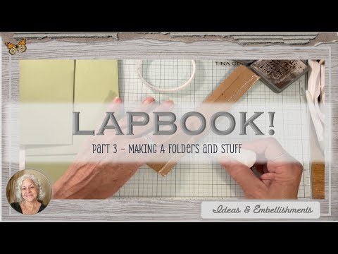 Making a Lapbook - Part 3 (adding pockets, folders, and stuff)