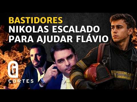 Nikolas Ferreira é acionado para salvar imagem de Flávio Bolsonaro nas redes | CAFÉ COM A GAZETA