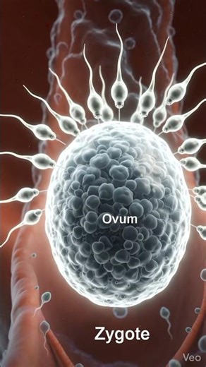 Step-by-Step Fertilization & Embryo Growth 3D Animation||Inside The Human Body