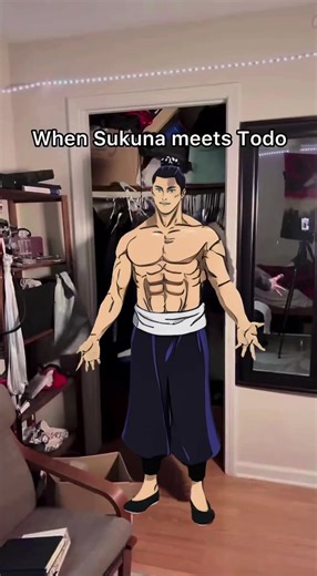 Sukuna vs Gojo: Playful Banter in Anime