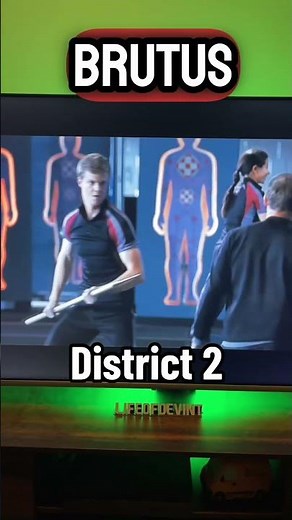 DISTRICT 2 HUNGER GAMES EXPLAINED #shorts