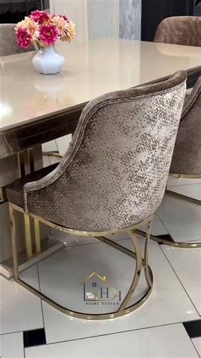 Luxury Stainless Steel Dining Table Design | Modern Dining Set Ideas 2026 ✨ #diningtable #furniture