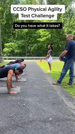 CCSO Physical Agility Test. Do you have what it takes? #police #policeoftiktok #policerecruitment