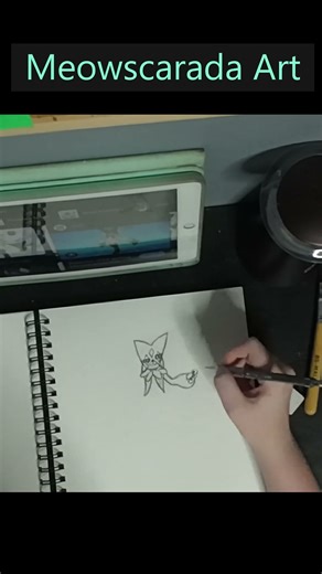 Drawling a Pokémon for every type: Grass