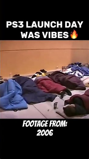 PS3 Launch Day: The ultimate unboxing experience from 2006. 💿