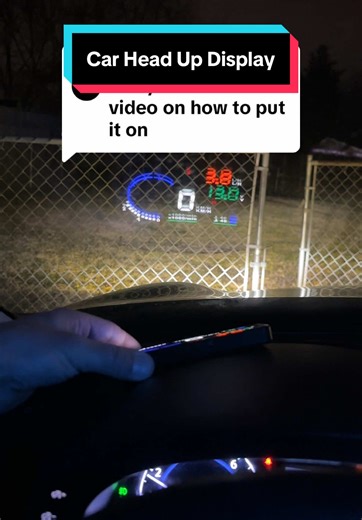 Car Head Up Display Installation Guide