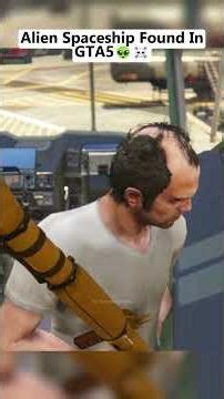 Alien Spaceship Found In GTA5👽☠️