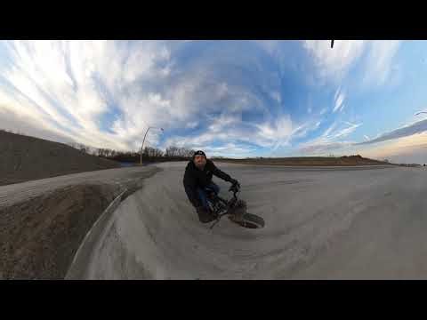 Custom Tracer Stretch Cruiser E-bike Ride Along 72v 5000w