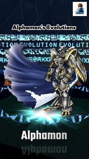 Alphamon's Evolution Lines #digimon #shorts