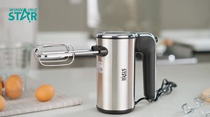 ✨ Mix, whisk, and whip with ease! ✨ The Winning Star Electric Hand Mixer is now available at Teak World! Perfect for all your baking and cooking needs, this powerful and compact mixer makes kitchen prep effortless. 📍 Visit our showrooms at Camp Fouquereaux, Flacq, Bagatelle & Grand Bay and enjoy smart life with Winning Star appliances by Teakworld! #TeakWorld #WinningStar #ElectricHandMixer #BakingMadeEasy #EnjoySmartLife | Teak World
