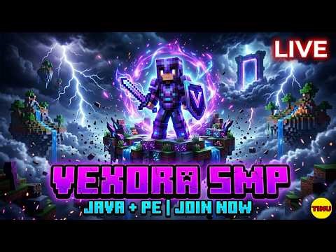 NEW SMP DAY 1 🚀 FULL ACTION START | JOIN NOW JAVA + PE