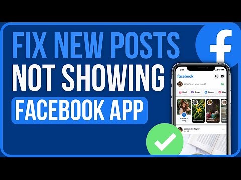 FACEBOOK NOT SHOWING NEW POSTS FIX | Fix Facebook News Feed Not Showing