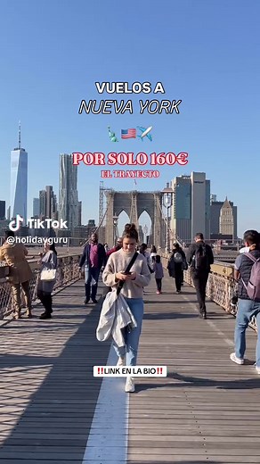 Vuelos directos a Nueva York por solo 160€