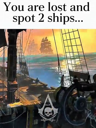 Two Man o' War, Captain! 😭 #assassinscreed #clipacworld #edwardkenway #assassinscreedblackflag #fyp