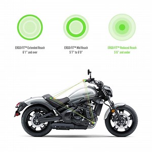 Comfort is key. Customize your new Vulcan S with Kawasaki ERGO-FIT Technology to find the perfect fit. | Kawasaki USA