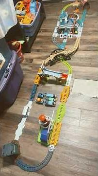 New Thomas And Friends Trackmaster Layout Custom Built! #music #trackmasters #thomasandfriends
