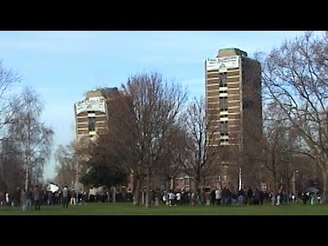 Nightingale Estate Demolition Hackney Downs London - November 2003