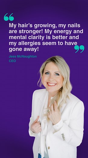 Jessica our CEO, shares how she personally felt the difference after...