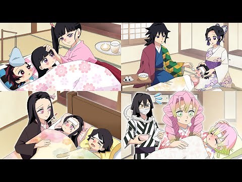 【鬼滅の刃】ママになった鬼滅女子たちの風邪をひいた子供の看病総集編【カナヲ・胡蝶しのぶ・竈門禰豆子・甘露寺蜜璃・胡蝶カナエ・神崎アオイ・刀鍛冶の里・きめつのやいば】