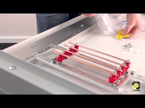 18 - Assembly of the horizontal bus-bar system