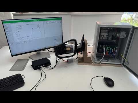 Automotive Side Mirror Endurance Testing with RDF-GW2 Industrial Edge PC