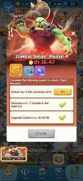 X-Clash Zombie siege phase4 #mobilegaming