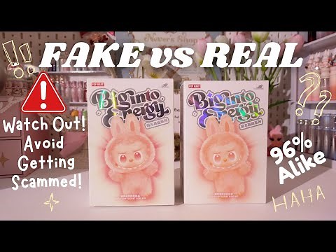 FAKE vs REAL LABUBU POPMART THE MONSTERS V3 BIG INTO ENERGY VINYL PLUSH BLIND BOX REVIEW [4K]
