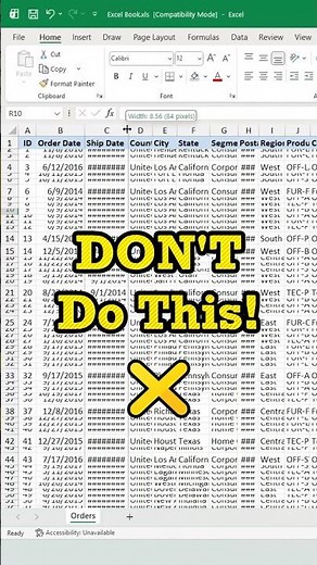 How to AUTOFIT columns and rows in Excel | excel tricks