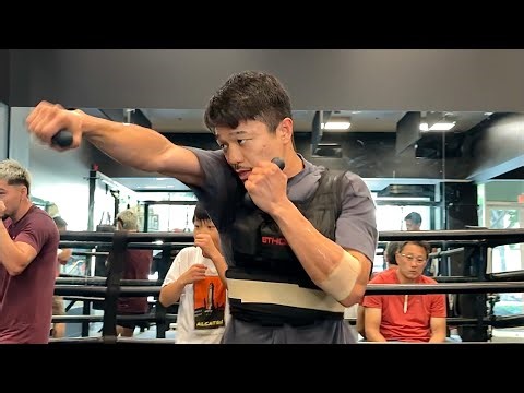 JUNTO NAKATANI TRAINING FOR NAOYA INOUE FIGHT! IN MONSTER SHAPE - INTENSE STRENGTH AND CONDITIONING!