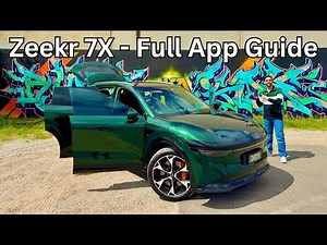 Zeekr 7X - Full App Guide | What can you do in the app?