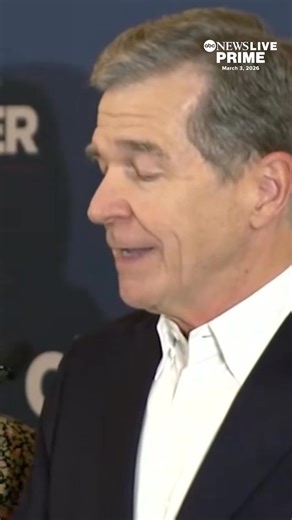 Roy Cooper, the former two-term governor of North Carolina, will win the state's Democratic Senate primary, ABC News projects. https://abcnews.visitlink.me/9gOkDC | ABC News