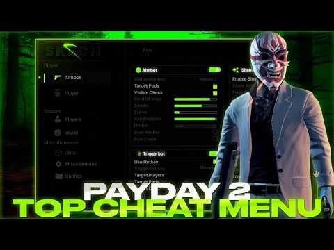 Cheat Menu - For PayDay 2 | Greated Cheat For PayD2 | Many Functions | FREE Download 2026