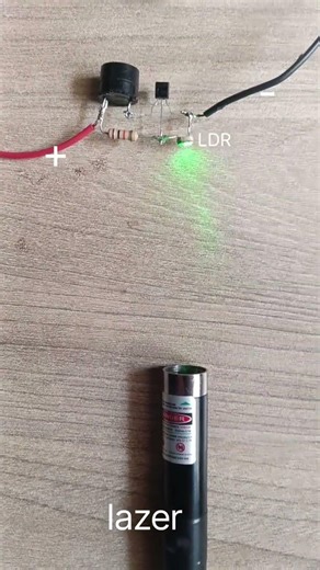 Laser security system #science project