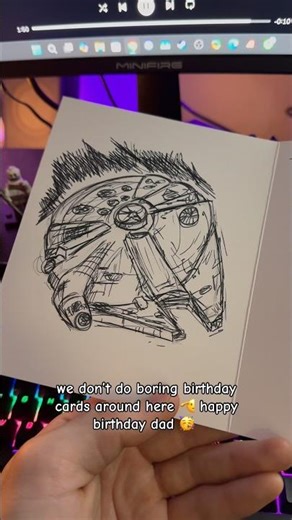 happy birthday #art #artist #artwork #birthdaycard #birthday #starwars