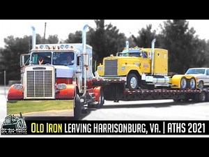 Old Iron Leaving the 2021 ATHS Convention in Harrisonburg, Virginia