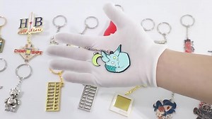 China Keyring Factory Supply Promotional Key Ring Sublimation Key Chain Metal Blank Custom Made Your Logo Metal Keychain Blanks