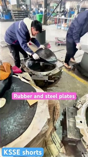 Process of making base isolation #satisfying #construction