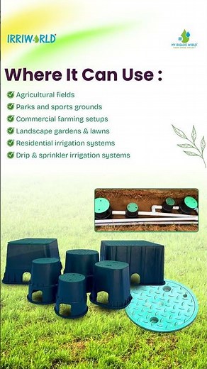 The Best Valve Box for Irrigation! -Strong, Durable & Smart #myirigacioworld #agriculture #farming