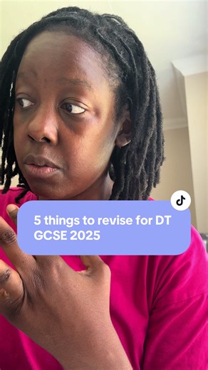 Key Revision Strategies for DT GCSE 2025
