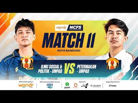 ILMU SOSIAL & POLITIK - UNPAD VS PETERNAKAN - UNPAD | MATCH 11 | NCFS BANDUNG 2026