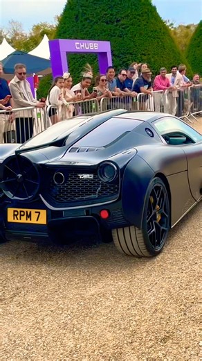 $5M GMA V12 T.50 FANCAR DRIVING OUT OF CAR CONCOURS SHOW! #shorts #trending #viral #youtube #car #yt