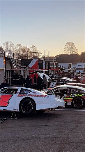 The sun rises and the work begins. It’s #CARSTour championship Saturday at Caraway. 🙌 | CARS Tour