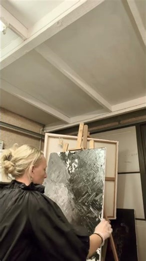 How to Create a Luxury Abstract Wall Art | Modern Interior Painting Tutorial