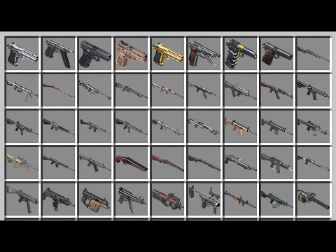 All 47 TaCZ Guns in Minecraft | Full Animation Showcase