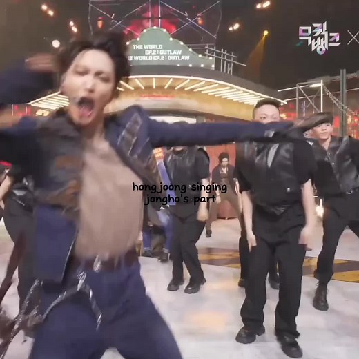 Hongjoong's Impressive Performance of Jongho's Part | ATEEZ Music Entertainment