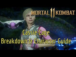 MK11 Cassie Cage Breakdown & Character Guide