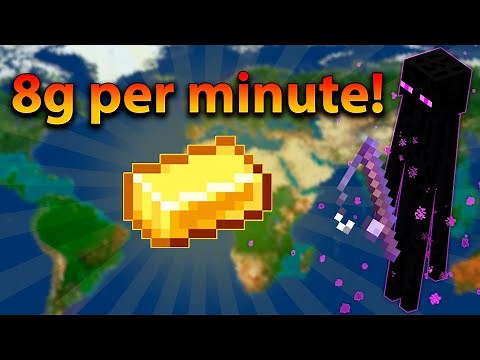 Faster way to make gold in EarthMC!